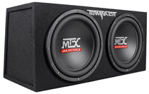 Terminator TNE212D Dual 12" Subwoofers + Sealed Sub Box