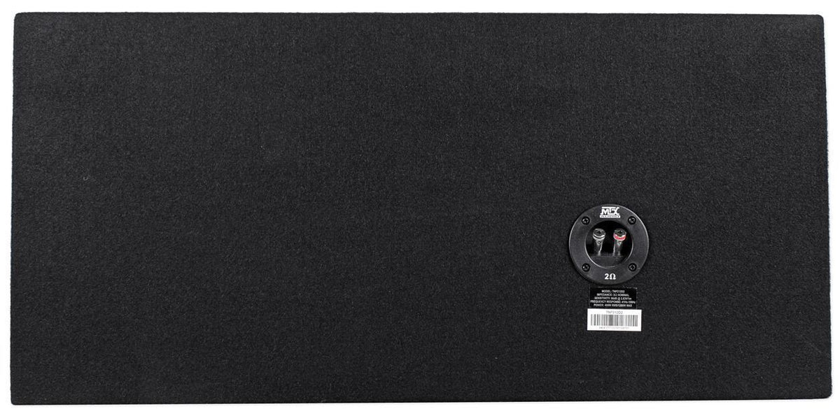 Terminator TNP212D2 Dual 12” Subwoofer, Box & Amplifier Package