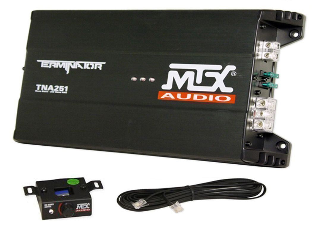 Terminator TNP212D2 Dual 12” Subwoofer, Box & Amplifier Package