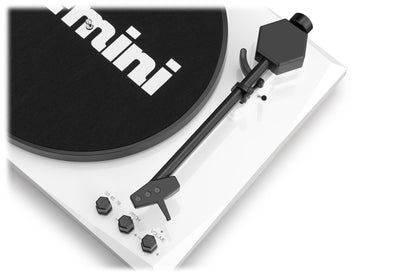 TT-900 Vinyl Record Player Turntable with Bluetooth and Dual Speakers (Black/White)