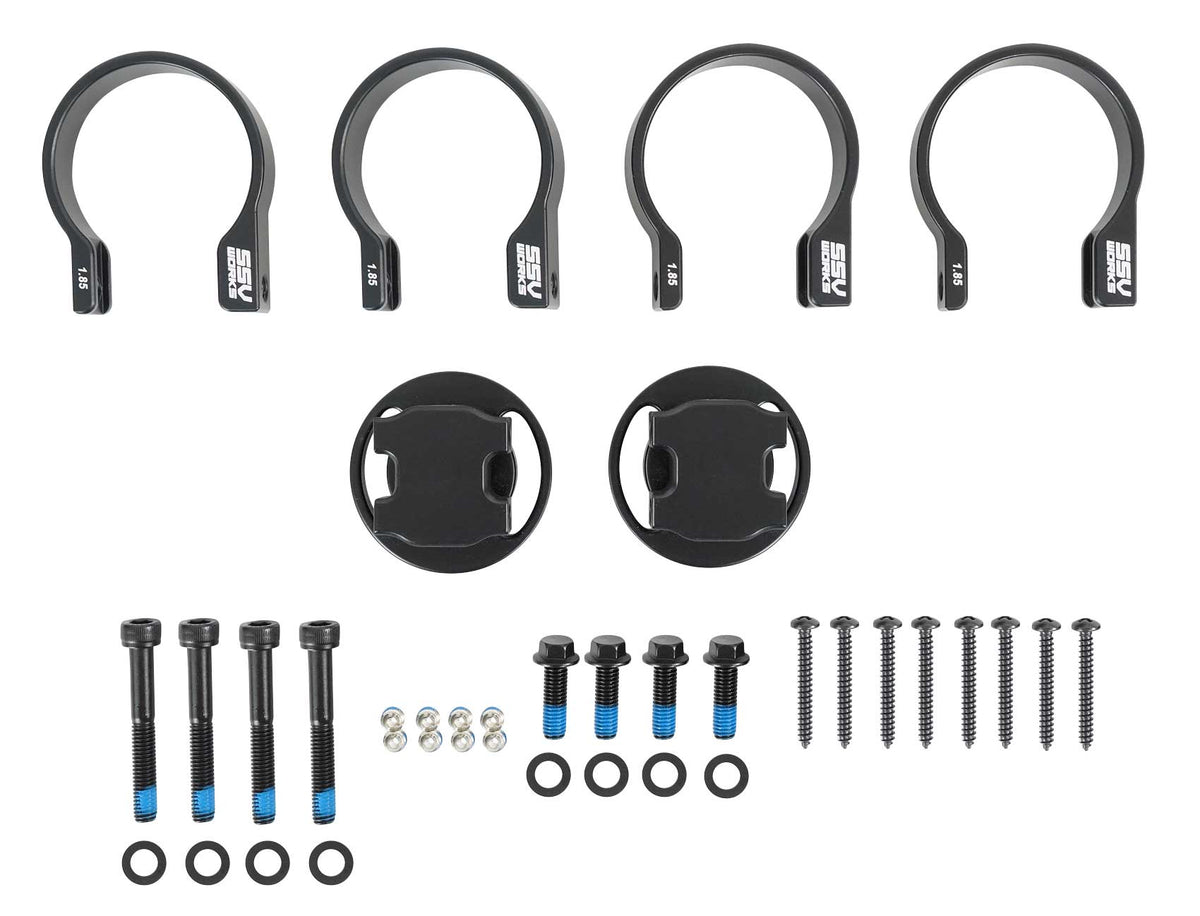 8" Swivel Cage Speaker Pods with 2" Clamps for UTV Cages