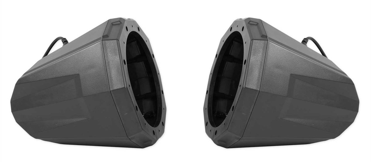8" Swivel Cage Speaker Pods with 2" Clamps for UTV Cages