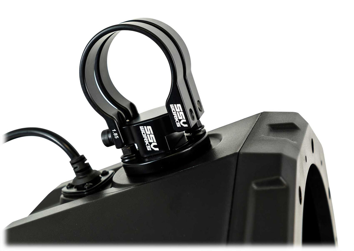 8" Swivel Cage Speaker Pods with 2" Clamps for UTV Cages