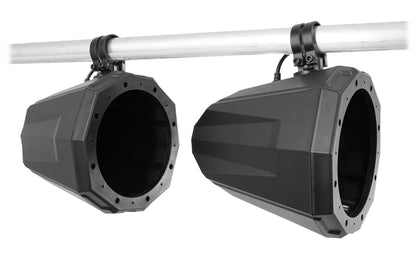 8" Swivel Cage Speaker Pods with 2" Clamps for UTV Cages