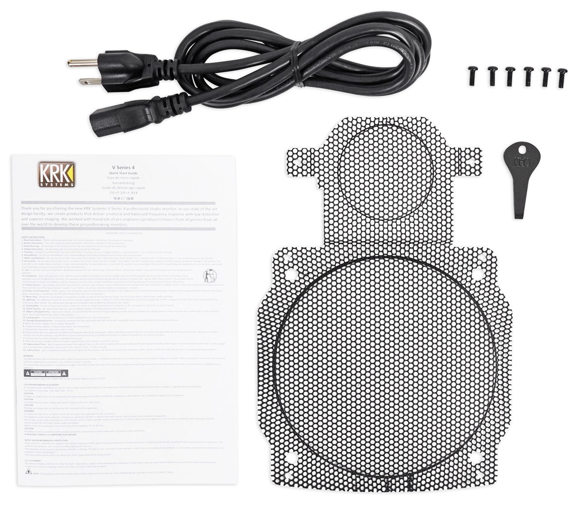 V6S4-NA V-Series 6" Powered Reference Studio Monitor Active Speaker