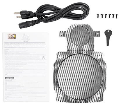 V6S4-NA V-Series 6" Powered Reference Studio Monitor Active Speaker