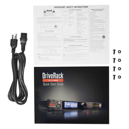 VENU360 DriveRack 3x6 PA Sound Processor