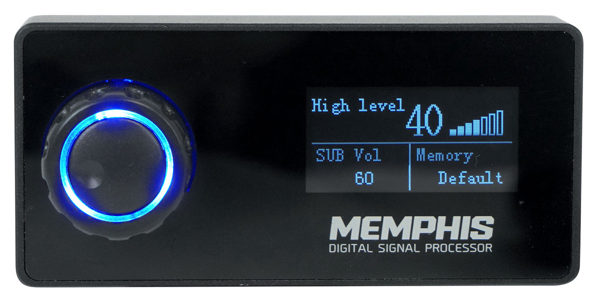 VIV68DSP 6-In 8-Out Car Digital Signal Processor + Display Remote