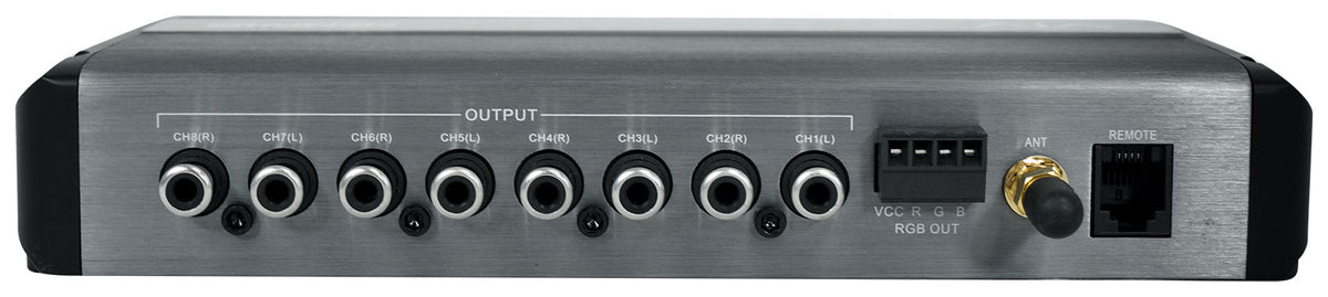 VIV68DSP 6-In 8-Out Car Digital Signal Processor + Display Remote