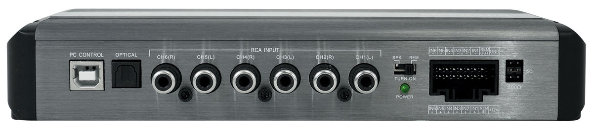 VIV68DSP 6-In 8-Out Car Digital Signal Processor + Display Remote