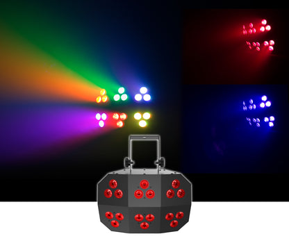 Wash FX 2 DMX RGB+UV Eye Candy Effect Dance Floor Wash Light