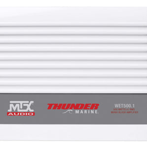MTX WET500.1 1000 Watt Marine Mono Amplifier Class D Amp 4 Boat/ATV/UTV/RZR/Cart