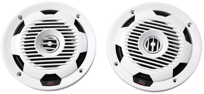 Pair WET77-W 7.7” Marine Coaxial Speakers in White