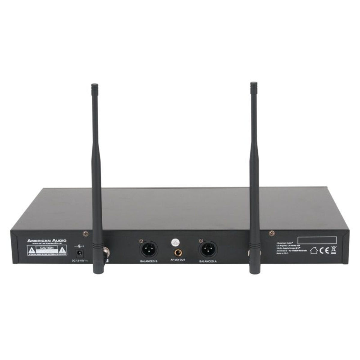 ADJ WM219 2-Channel UHF Wireless Handheld Microphone System