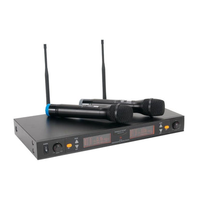 ADJ WM219 2-Channel UHF Wireless Handheld Microphone System