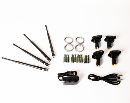 WM-419 4-Channel UHF Wireless Handheld Microphone System