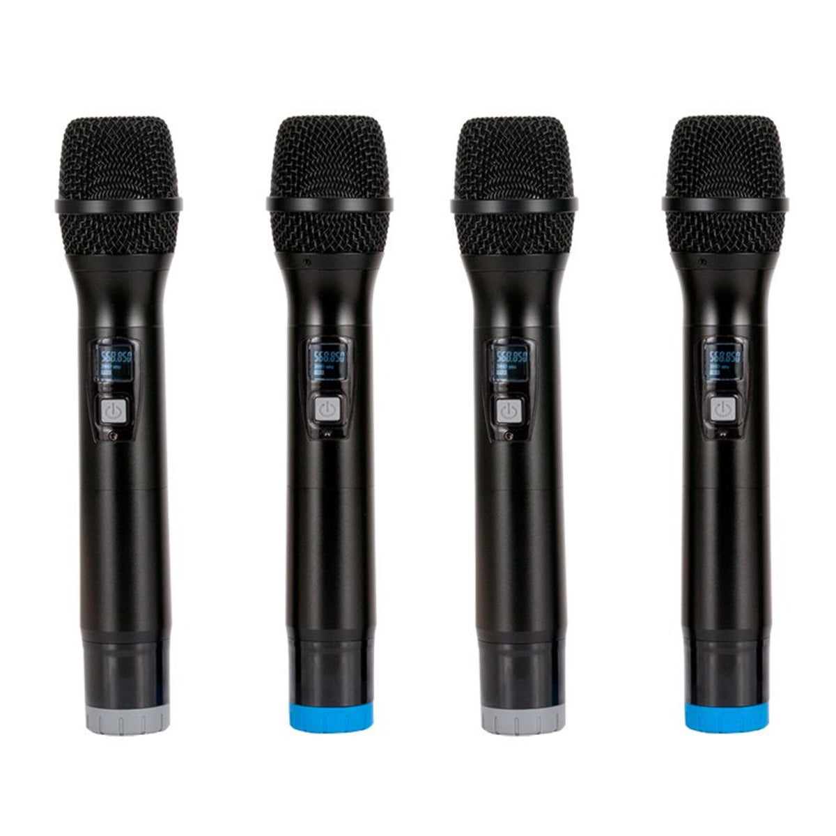 WM-419 4-Channel UHF Wireless Handheld Microphone System