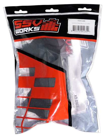 SSV Works X3-DM3 Dash Kit for MRB3 Receiver, Can-Am Maverick X3