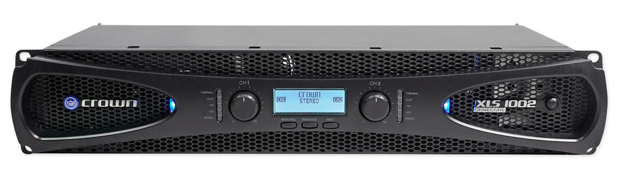 XLS1002 700W DJ/PA Power Amplifier with DSP