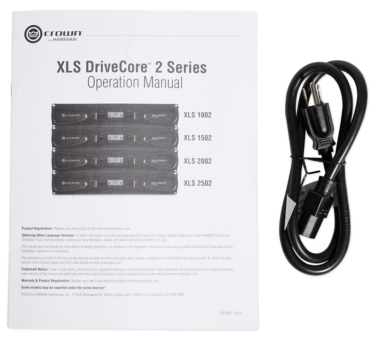 XLS1502 1550W DJ/PA Power Amplifier with DSP