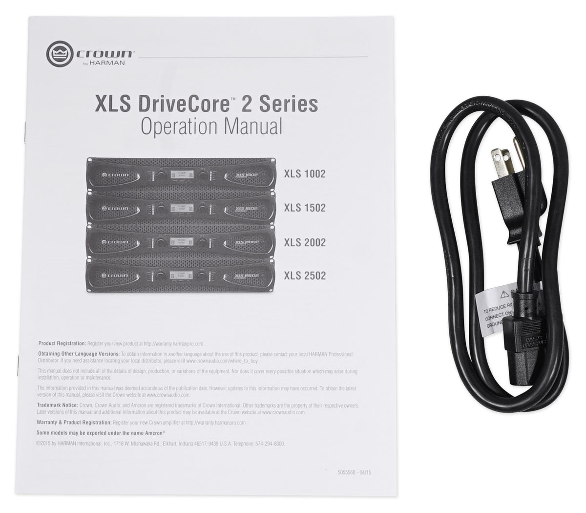 XLS2002 2100W DJ/PA Power Amplifier with DSP