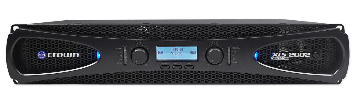 XLS2002 2100W DJ/PA Power Amplifier with DSP