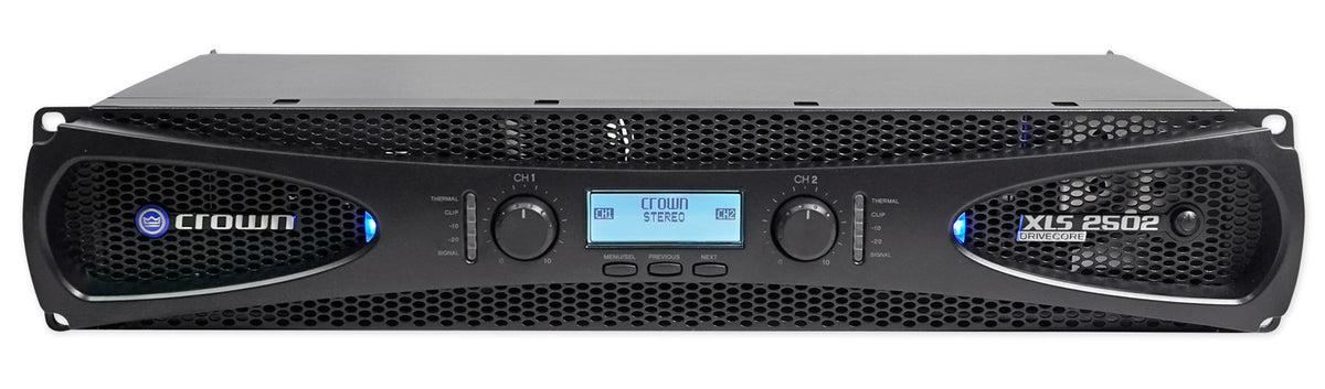 XLS2502 2400W DJ/PA Power Amplifier with DSP