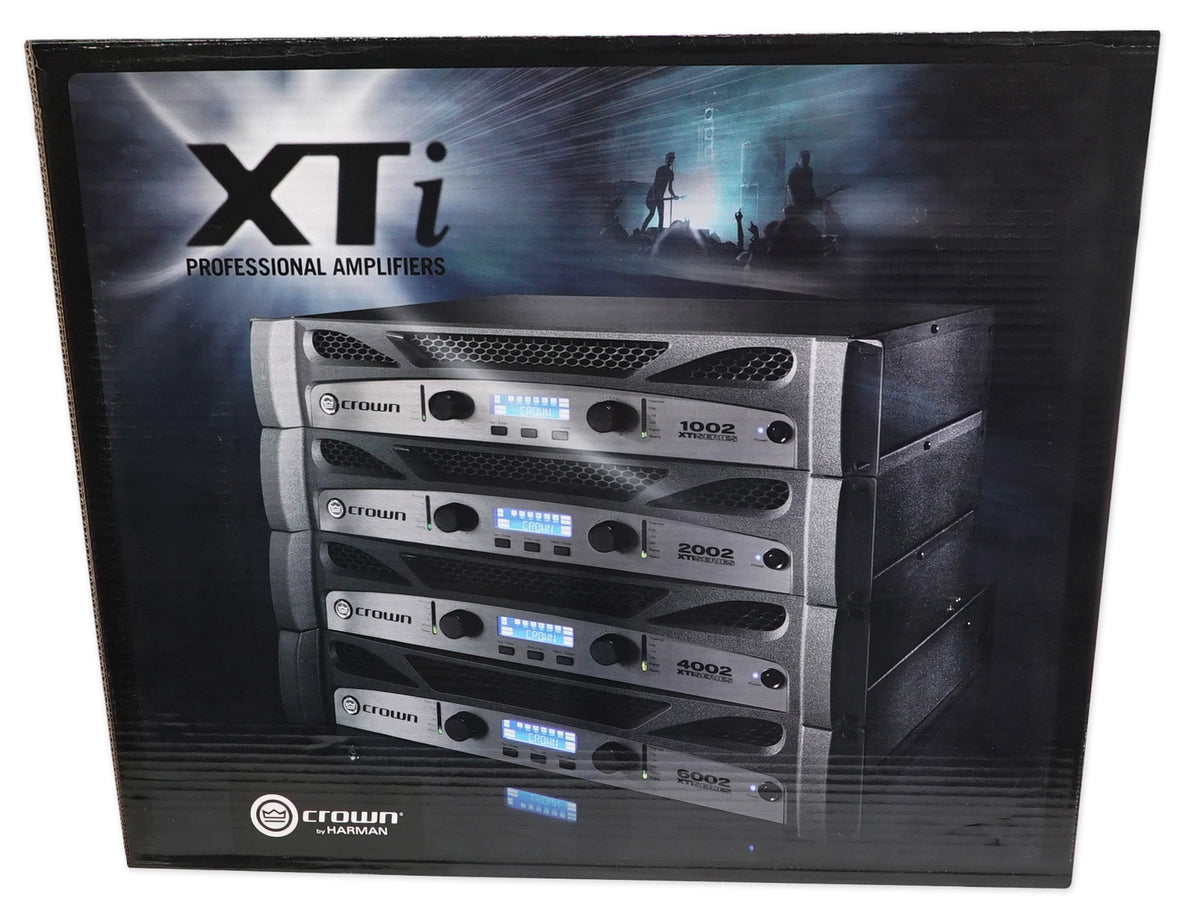 XTi4002 2400W 2-Channel Power Amplifier with DSP