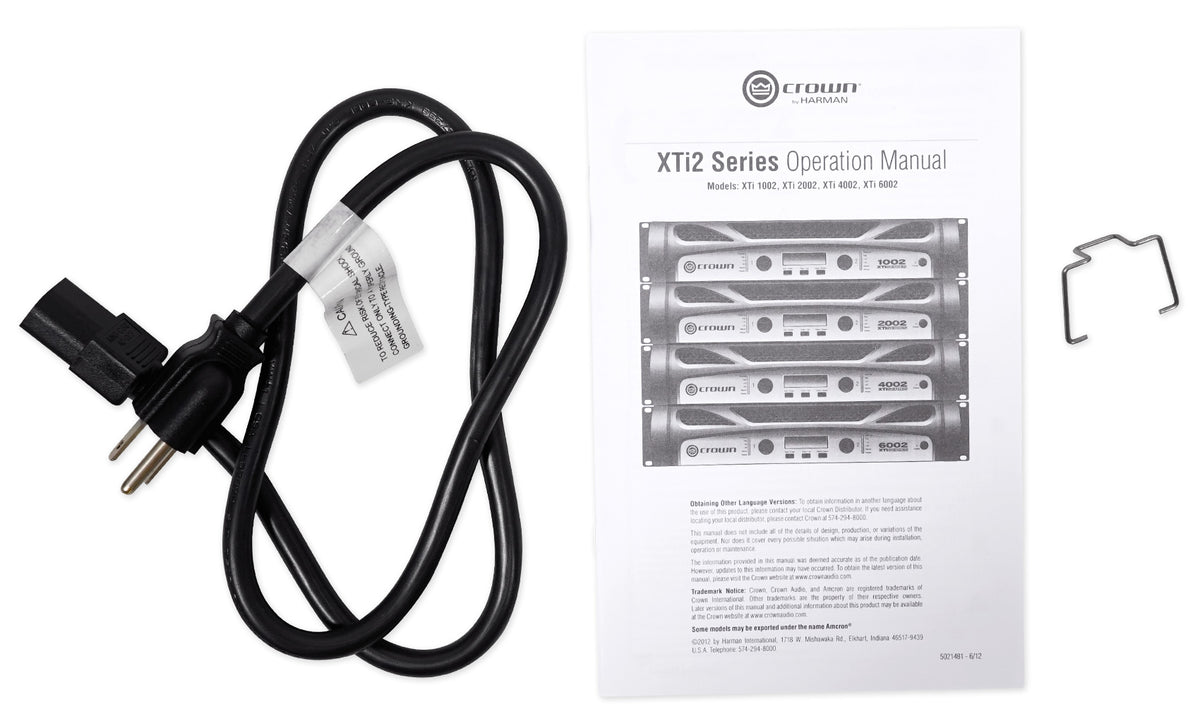 XTi4002 2400W 2-Channel Power Amplifier with DSP