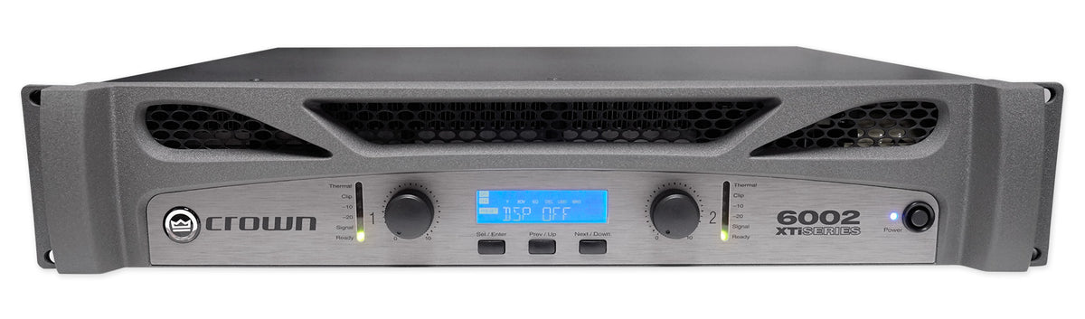 XTi6002 3200W 2-Channel Power Amplifier with DSP