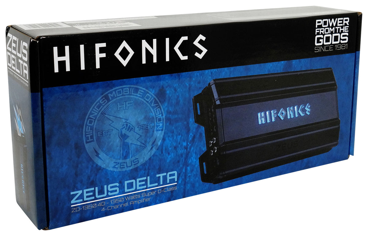 ZD-1350.4D 1350W 4-Channel Class D Amplifier