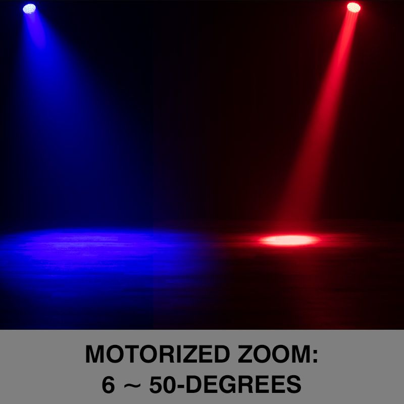 Eliminator Lighting ADJ Stryker Wash RGBW LED Moving Head Light w/Motorized Zoom