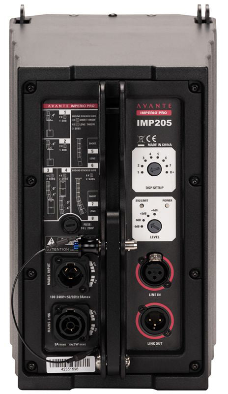 Avante Audio IMPERIOPRO IMP205 440 Watts 2-Way Active Line Array Speaker ADJ