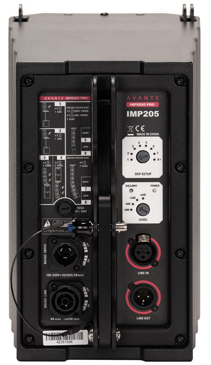 Avante Audio IMPERIOPRO IMP205 440 Watts 2-Way Active Line Array Speaker ADJ
