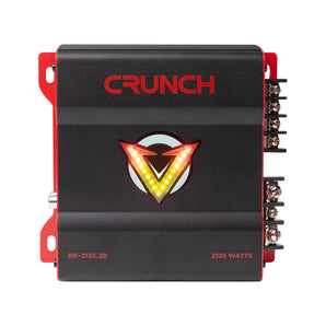 Crunch DR-2125.2D 2125 Watt 2-Channel Amplifier Class D Car Stereo Amp