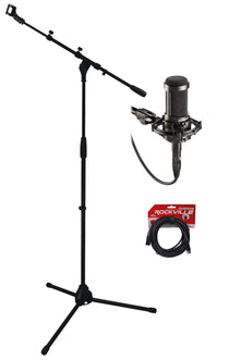 AT2035 Studio Microphone + Tripod Stand + XLR Cable