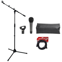 ATM410 Dynamic Cardioid Microphone with Tripod Stand and XLR Cable