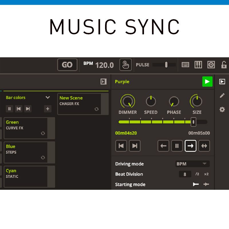 MYDMX5 DMX Interface & Software + SONIC-50L Bluetooth Speaker