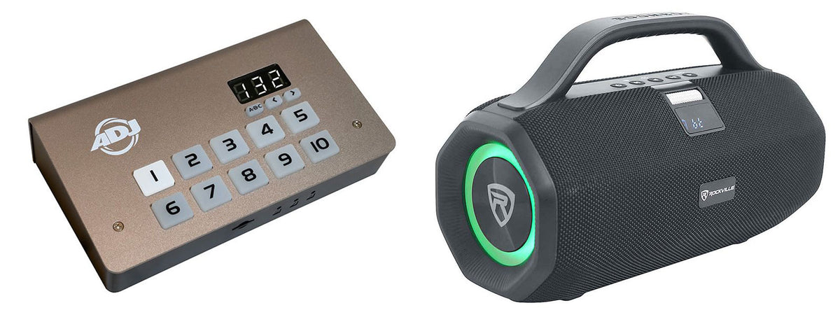 MYDMX5 DMX Interface & Software + SONIC-50L Bluetooth Speaker