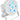 Rockville BATTERY PAR PACK 6RF White (8) Rechargeable Wash Lights+Charging Case