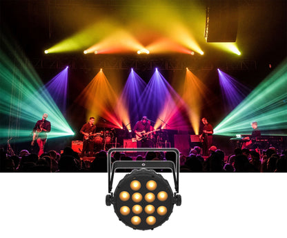 Chauvet DJ SLIMPAR Q12 BT ILS Wireless Par Wash Up-Light w/ Bluetooth