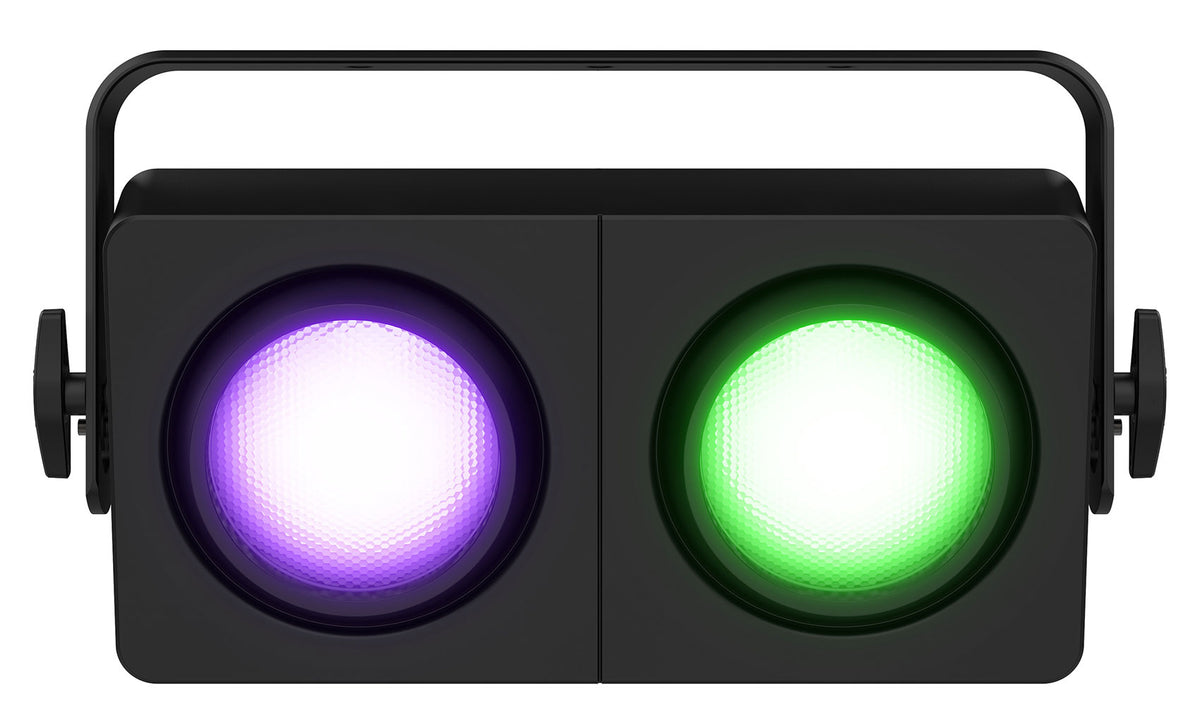 Chauvet DJ SHOCKER P2 RGBA+WW LED DMX Dual Zone Party Stage Blinder Light