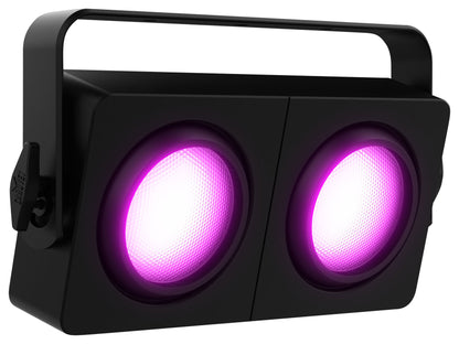 Chauvet DJ SHOCKER P2 RGBA+WW LED DMX Dual Zone Party Stage Blinder Light
