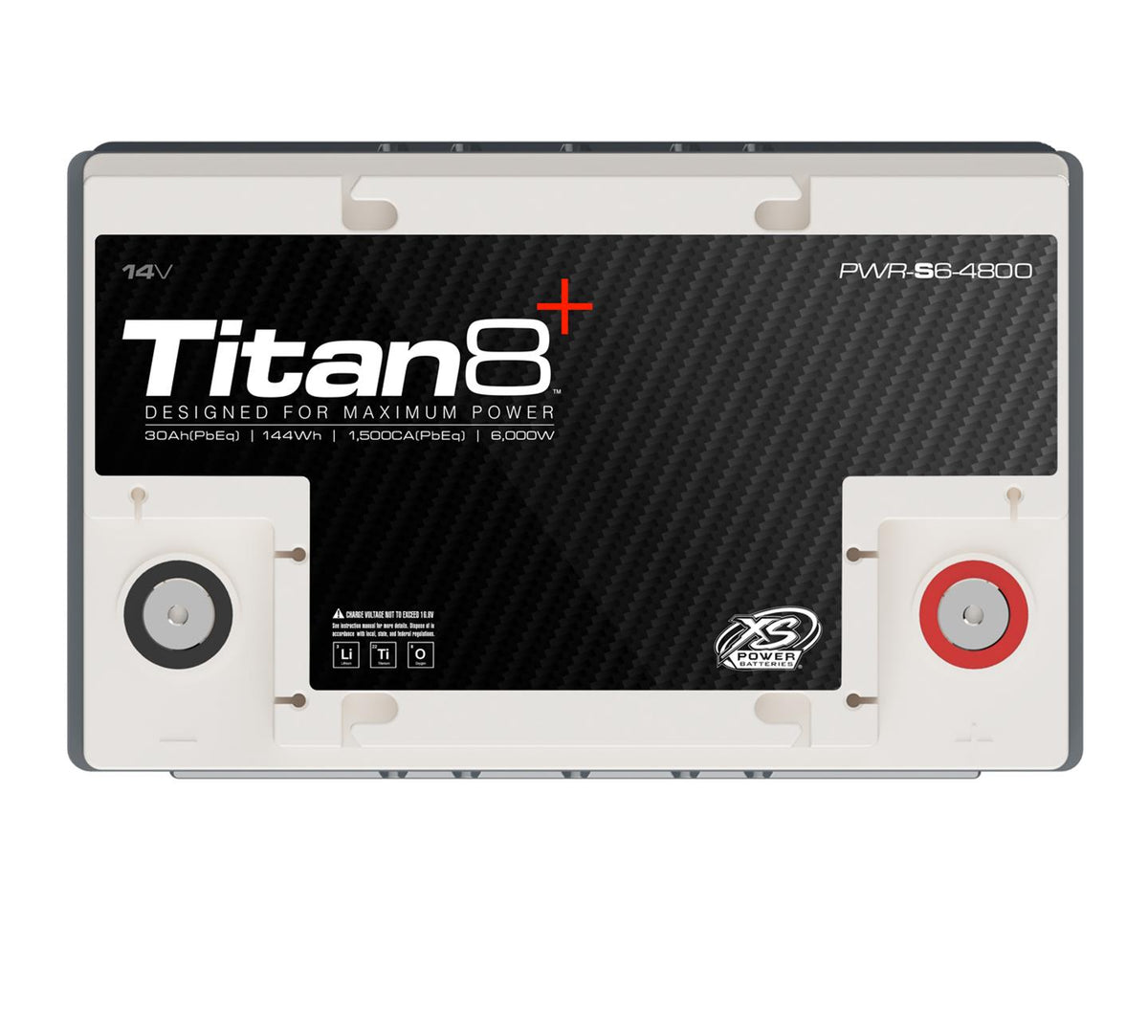 XS Power PWR-S6-4800 14V 6000W Titan8 Lithium Battery, Max 2000Amps