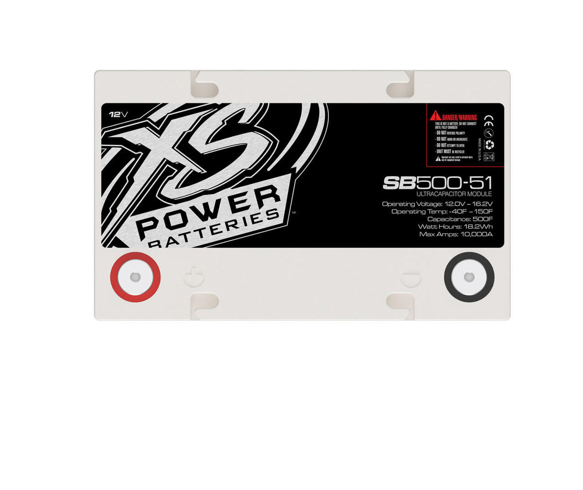 XS Power SB500-51 12V 4000 Watt 500 Farad Super Capacitor Bank