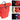 Rockville RPAK Burned Red Stylish Durable Backpack Bag w/ Padded Laptop Pocket