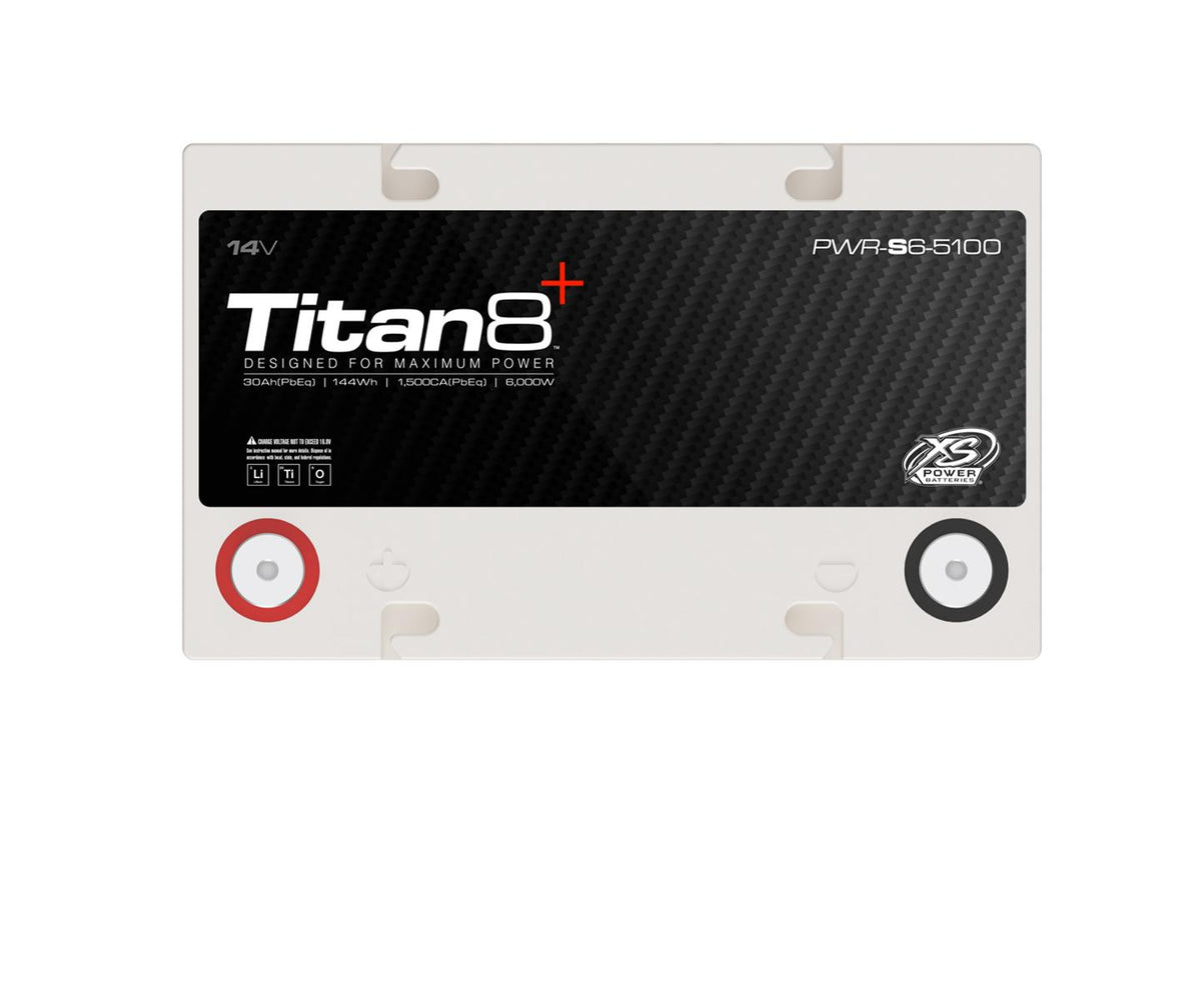 XS Power PWR-S6-5100 14V 6000W Titan8 Lithium Battery, Max 2000Amps