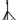 American DJ ADJ LTS DOTZ Black Replacement Tripod Stand For Dotz T Par System