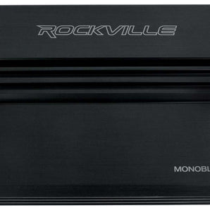 Rockville RVA-M3 V2 4000w Peak/1000w RMS @ 1 Ohm Amplifier Mono Car Amp+Remote