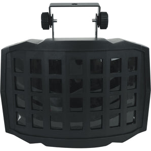 Rockville BD20 Battery Powered DJ Party Dance Floor Derby Light w Wireless DMX